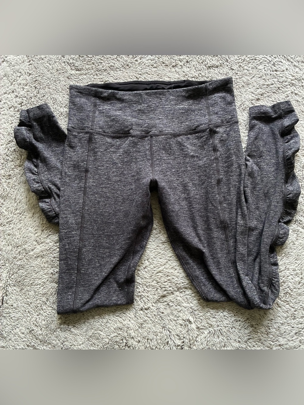 lululemon Size 8  Bundle 2 Printed Skorts & Grey Ruched Leggings - Picture 8 of 10